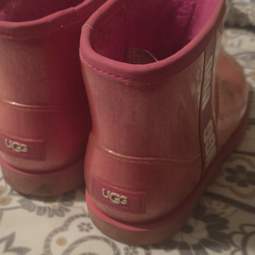 UGG Kids Pink Boots